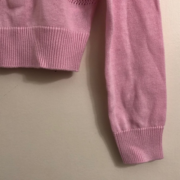 BNWT ChildrensPlace Pink Button Up Medium Cardigan - Picture 4 of 7